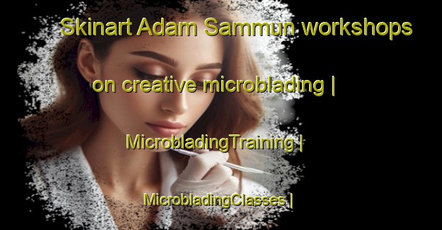 Skinart Adam Sammun workshops on creative microblading | MicrobladingTraining | MicrobladingClasses | SkinartTraining-Pakistan